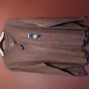 George long sleeve thermal henley